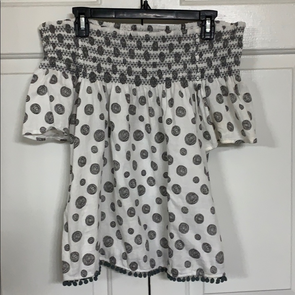 Off shoulder blouse